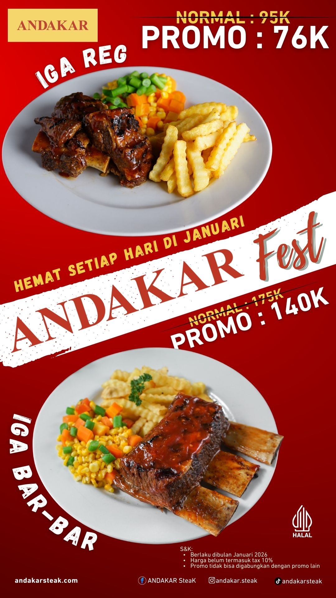 Andakar FEST promo Janu